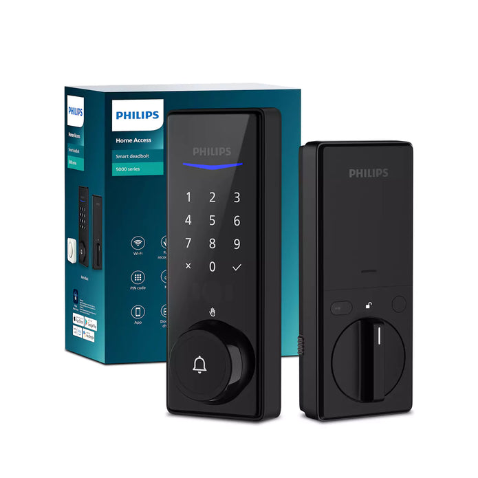 Philips 5000 series Wi-Fi Palm Recognition Lock with Door Lever