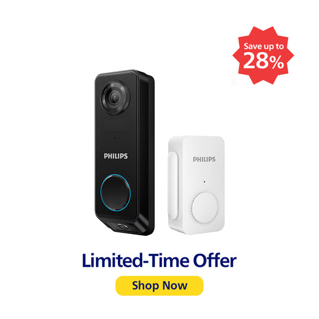 Philips 7000 Series 2K Dual-Cam Video Doorbell