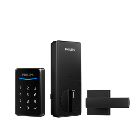 Philips 1000 Series Touchscreen Key-Free Electronic Deadbolt with Door Lever