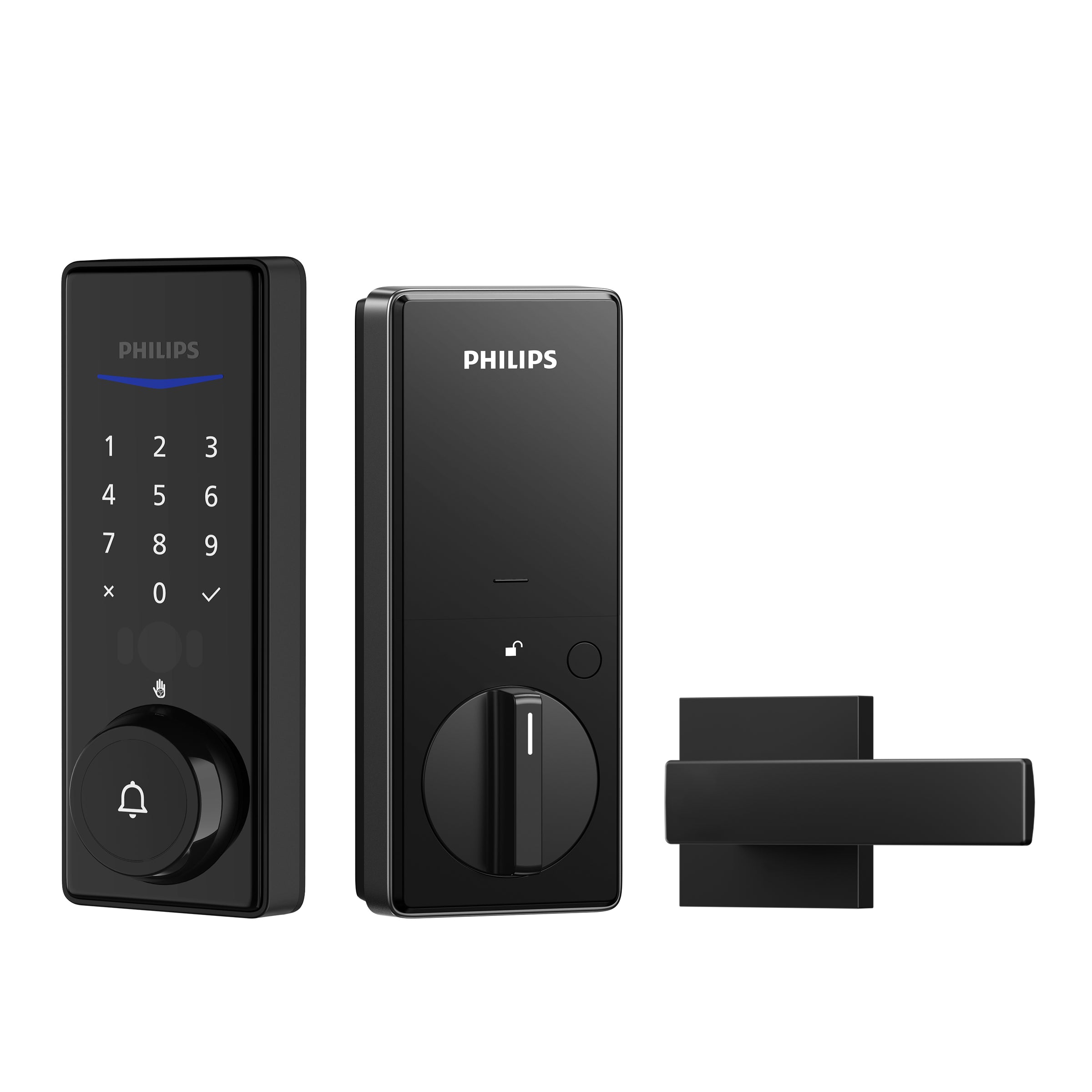 Philips 5000 series Wi-Fi Palm Recognition Lock with Door Lever